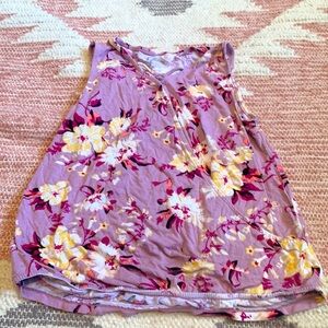 Girls floral rank from Target